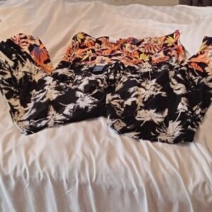 No Boundaries Men's Palm Lounge Pants, Size: 2 XL (44-46), NWT, Lot Of 2